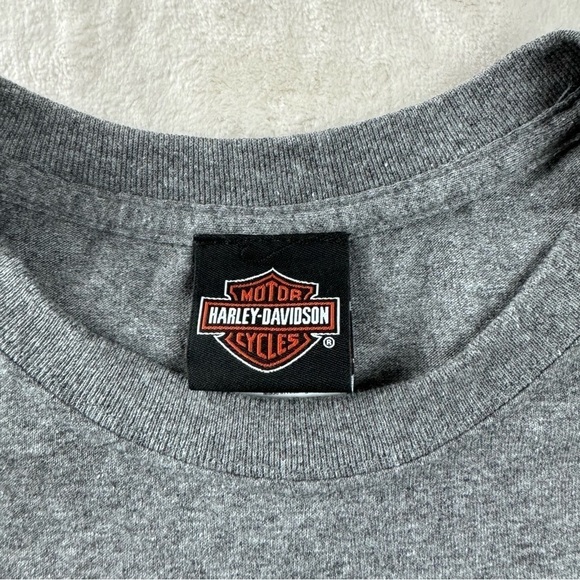 Harley-Davidson Tee Shirt Gray Large Unisex 115 years Anniversary - Picture 4 of 11